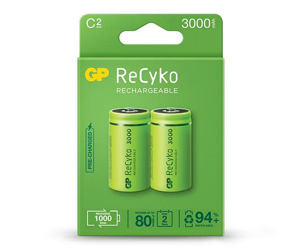 GP ReCyko C 3000 mAh (Paquete de 2 pilas)