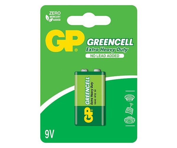 GP Greencell Carbono y Zinc 9V